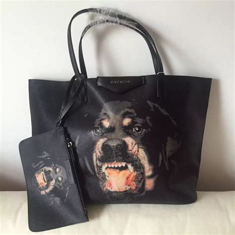 givenchy tote doggy bag|authentic givenchy bag.